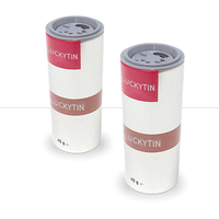 Conteneur de stockage en fer blanc personnalisé en usine petit emballage cylindrique boîte en métal boîte étanche à l'air boîte à épices indiennes pour épices