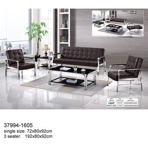37994-1601 1+1+3/set Metal Office <b>Sofa</b> Set - Product Image 2