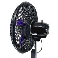 Ventilateur sur pied oscillant 3-en-1 de 18 pouces à haute vitesse avec hauteur réglable pour le refroidissement de la maison et du bureau