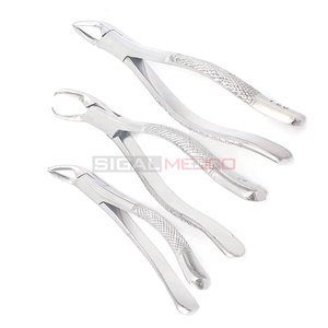 Dental Extracting Forcep Set #150 #151 & #23 Manual German Stainless Steel for Tooth Removal & Oral Surgery Professionals - Product Image 1