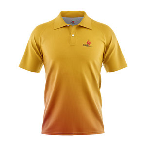 High Quality Anti Wrinkle Custom Printed Front Logo Short Sleeve Men's Polyester/Cotton Knitted Polo Shirts for <b>Coaches</b> - Product Image 5