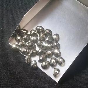 Belle Pyrite Naturelle Fait à la Main Rose Coupe Poire Cabochons 8mm x 12mm Meilleure Qualité Certifié Pierres Précieuses au Meilleur Prix de l'Inde - Product Image 2