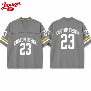 Camiseta Deportiva Personalizada al por Mayor, OEM ODM, de Poliéster que Absorbe la Humedad, Uniforme Deportivo de Manga Corta para Equipos - Product Image 3