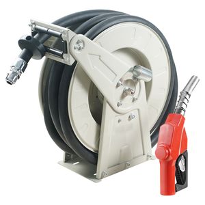 Avvolgitubo Automatico Extra Lungo 3/4'' x 66FT per Carburante Diesel, Costruzione Robusta in Acciaio al Carbonio, Retrattile per Stoccaggio Carburante - Product Image 1