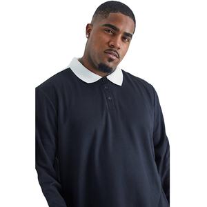 Prix d'usine en gros, 100% Coton pour design de panneaux, tissu uni, extensible, à séchage rapide, respirant, personnalisé, pour hommes - Product Image 4