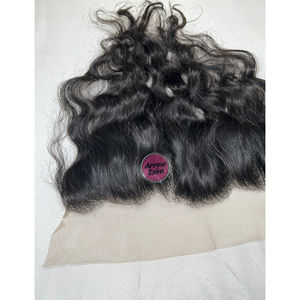 Frontal de Encaje Remy Indio Natural Rizado con 150% de Densidad y Doble Nudo - Product Image 2