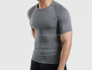 Fabricant de produits personnalisés Rashard de performance Super Soft Quick Dry Rash Guard Men Rush Guard pour les vêtements de sport pour hommes - Product Image 3
