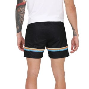 Breathable All Over Printed Mesh <b>Shorts</b> Customizable OEM Custom Print Comfort <b>Elastic</b> <b>Waistband</b> Basketball Mesh <b>Shorts</b> - Product Image 2