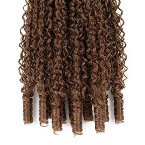 Peluca de Cabello Humano 100% Remy con Trama Completa, Rizada, con Reflejos, Larga, Marrón, Textura Rizada Natural, Personalizable - Product Image 2