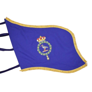 Nouvelles insignes de blazer personnalisées de la 4ème hussarde royale victorienne, écussons de famille, drapeaux de sabretache, insignes de blazer OEM - Product Image 1