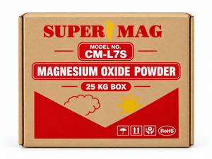 ผงแมกนีเซียมออกไซด์แบบผง CM-H9 บรรจุกล่อง 25 กก. วัตถุดิบเคมีสำหรับเครื่องทำน้ำอุ่น - Product Image 2