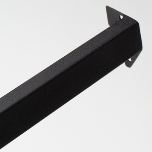 Barra Colgante para Estante de Supermercado, Metálica Reforzada con Recubrimiento en Polvo, Ajustable, Horizontal, con Gancho Cuadrado, Moderna - Product Image 2