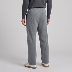 Men's Heavyweight High Waist Baggy <b>Fleece</b> Sweatpants Loose Wide Leg Winter High Street Jogging <b>Pants</b> - Product Image 2