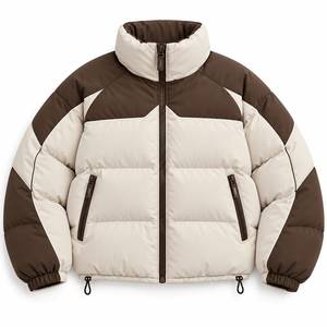 Doudoune Homme Femme Hiver Extérieur Chaude Isolée Légère Réversible Coupe-Vent Respirante à Capuche - Product Image 6
