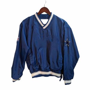 Veste universitaire Cleveland Indians pour homme, bleue, avec logo brodé, veste décontractée à enfiler - Product Image 2