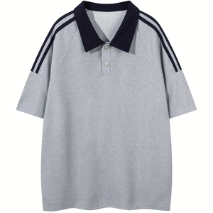 Summer Premium Quality Men's Casual Solid Color Plus Size Breathable Anti-Wrinkle Eco-Friendly 100% Cotton Jersey Knitted Short - Product Image 1