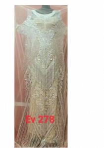 Stylish Wedding Wear <b>Fabric</b> Panels Premium Embroidered Front Back Cloth Set From India Exporter At Best Price - Product Image 3