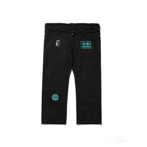 Kimono de Jiu-Jitsu Brasileño Shoyoroll Negro, Unisex, de Algodón, con Logotipo en la Manga, Ropa Duradera para Artes Marciales - Product Image 3