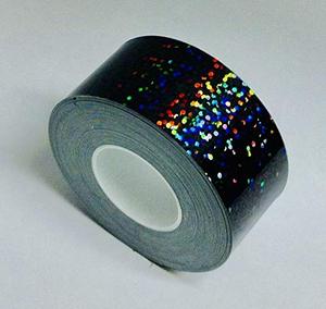 Waterproof <b>Glitter</b> Sparkle Tape Holographic Sequin Self Adhesive Decorative Tape for Craft Supplies Gift Wrapping Party Decor - Product Image 2