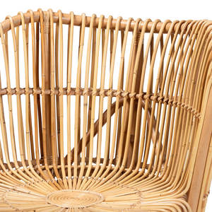 Chaise longue en rotin de 26 pouces de large, confortable pour l'extérieur et l'intérieur - Product Image 6