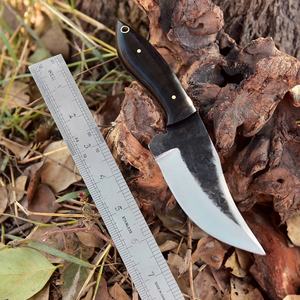 Cuchillos de Caza de Hoja Fija de Acero de Alto Carbono Personalizables de Grado Industrial OEM al por Mayor con Mango de Micarta y Funda de Cuero, Garantía de 3 Años - Product Image 4