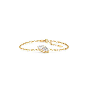 REYES Pulsera de Cadena de Oro Blanco Sólido de 14K con Diamantes CVD Cultivados en Laboratorio, Hecha a Medida para Mujer, Elegante Regalo de Aniversario para Esposa - Product Image 6