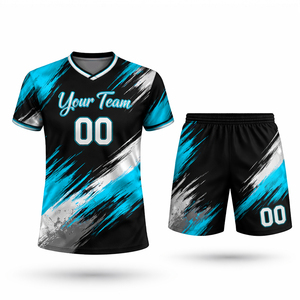 Venta al por Mayor de Ropa Deportiva Sublimada con Diseño de Logotipo Personalizado, Nombre de tu Equipo, Conjuntos Cortos para Hombre y Mujer - Product Image 5