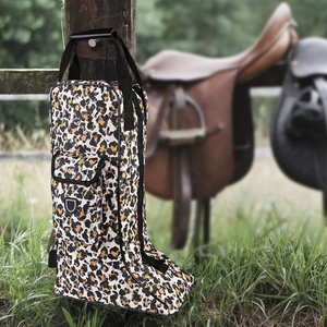Equestrian <b>Boot</b> <b>Bag</b> Waterproof Camouflage Camping Lightweight Polyester Pouch Zipper Fashionable Travel Storage Outdoor Rider's - Product Image 6