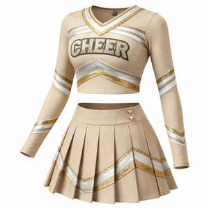 Uniformes de cheerleading par sublimation, directement de l'usine, pour la vente en gros - Options OEM personnalisées disponibles - Product Image 3
