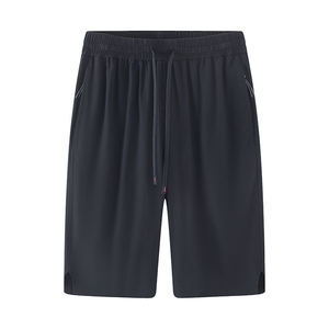 Men's Summer Casual Pants-Fashion Slim Fit Sports Shorts-Cargo Shorts <b>Elastic</b> Waist Mid Rise Quick Dry - Product Image 1