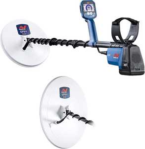 Detector de Metales Minelb GPX 6000 con Bobinas Impermeables de 11 Monoloops y 14 Doble-D (Auriculares Inalámbricos Incluidos) - Product Image 1