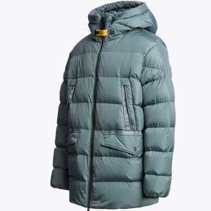 Hybrid Bubble Bomber <b>Hooded</b> <b>Puffer</b> Parka Down Para Jumper <b>Jackets</b> <b>Long</b> Cardigan Elongated <b>Puffer</b> Parka Hoodie Para Jumper <b>Jacket</b> - Product Image 1