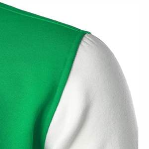 Custom Logo Men's <b>Slim</b> <b>Fit</b> Fashion Varsity <b>Jacket</b> Leather Sleeves Street Wear Style Letterman <b>Jacket</b> - Product Image 6