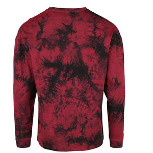 Sweat-shirt à col rond tie-dye pour homme, en molleton personnalisé, vente en gros, fabricant de vêtements à marque privée, fournisseur personnalisé pour les marques américaines et européennes - Product Image 2