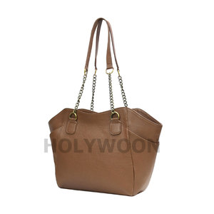 Sac en cuir pour femme de haute qualité personnalisé, sac en cuir véritable imperméable avec deux poignées - Product Image 2