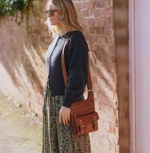 Sacs à main en cuir véritable de luxe pour femmes, sacs à main de haute qualité, couleur unie, imperméables, sacs à bandoulière - Product Image 1