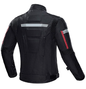 Chaqueta de Motocicleta Unisex Impermeable y Cortavientos con Protección CE, Equipo de Protección Corporal Completo, para Todas las Estaciones, Ignífuga y de Secado Rápido - Product Image 5