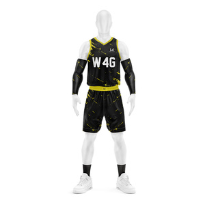 Ensemble Maillot et Short de Basketball Premium Personnalisé Sublimé Tenue d'Équipe Légère Vente en Gros Usine OEM ODM - Product Image 4