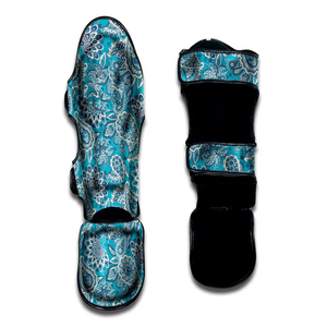 Protège-tibias de football professionnels sur mesure de haute qualité pour adultes avec support de genou – Vente en gros, en cuir véritable - Product Image 4