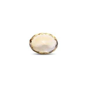 Natural Heart Citrine 4.05 Carat Loose Gemstone IGI Certified Orange High Quality for Fine Jewelry - Product Image 2