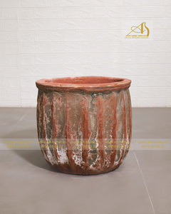 Atlantis AN712H50 Kit de maceta de cerámica grande Tamaño grande Hogar Guardería Decoración de jardín Mini creaciones de paisaje y maceta - Product Image 1