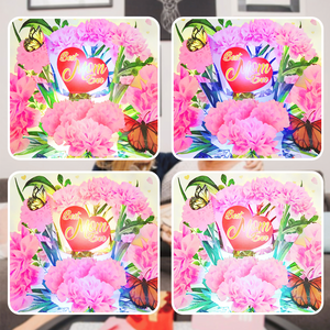 Biglietto 3D Pop-up 'Migliore Mamma di Sempre' con Luci LED Multicolore, Biglietto per la Festa della Mamma con Busta Vuota per Mamma, Moglie, Nonna - Product Image 2