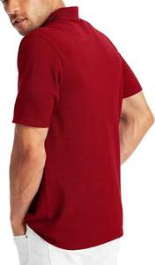 Kivotech – T-shirt de golf personnalisé de haute qualité avec logo, col rigide, séchage rapide, coupe classique, motif uni, en coton tricoté - Product Image 4