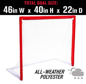 Waising Sports Buena calidad Street Hockey Goal 46X40X22 pulgadas Equipo de entrenamiento para la práctica - Product Image 2