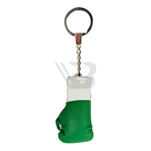 Llaveros de Guantes de Boxeo con Mini Bandera, de Cuero y Piel de Vaca Cómodos, para Colgar en el Coche - Product Image 3