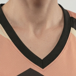 Chaleco de Baloncesto Sublimado de Primera Calidad para Mujer, Camiseta de Baloncesto sin Mangas, Camisetas de Baloncesto con Cuello en V para Damas - Product Image 4