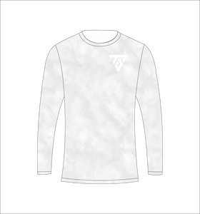 Men's custom sublimation <b>white</b> camo long sleeve <b>T</b> <b>Shirt</b> hunting fishing athletic sports training <b>shirt</b> - Product Image 2