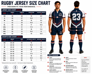 Fabricante de Camisetas de Rugby Personalizadas, Uniformes con Logotipo del Equipo Bordado, Ropa Deportiva Transpirable, OEM, Venta al Por Mayor, Equipación de Club para Hombre, Exportación 2026 Pros - Product Image 6