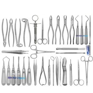 Kit de Instrumentos de Extracción Dental Profesional Dom Med Dynamics de 32 Piezas, Elevadores de Acero Inoxidable, Pinzas, Herramientas Manuales para Cirugía Oral - Product Image 4