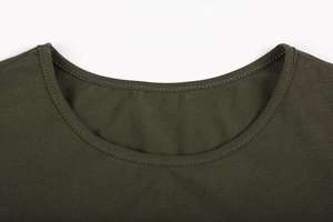 Camiseta de Punto para Hombre, Corte Ajustado, con Logotipo Personalizado, Algodón Premium, Transpirable, Ecológica, Ropa Urbana, Proveedor Mayorista 2026 - Product Image 4